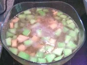 Melonen-Bowle mit Ingwer - Rezept