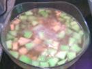 Melonen-Bowle mit Ingwer - Rezept