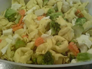 Rezept: Tortellini-Gemüse-Auflauf Bild Nr. 4 Tortellini-Gemüse-Auflauf - Rezept - Bild Nr. 4