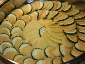 Kartoffel - Zucchini - Gratin - Rezept - Bild Nr. 2