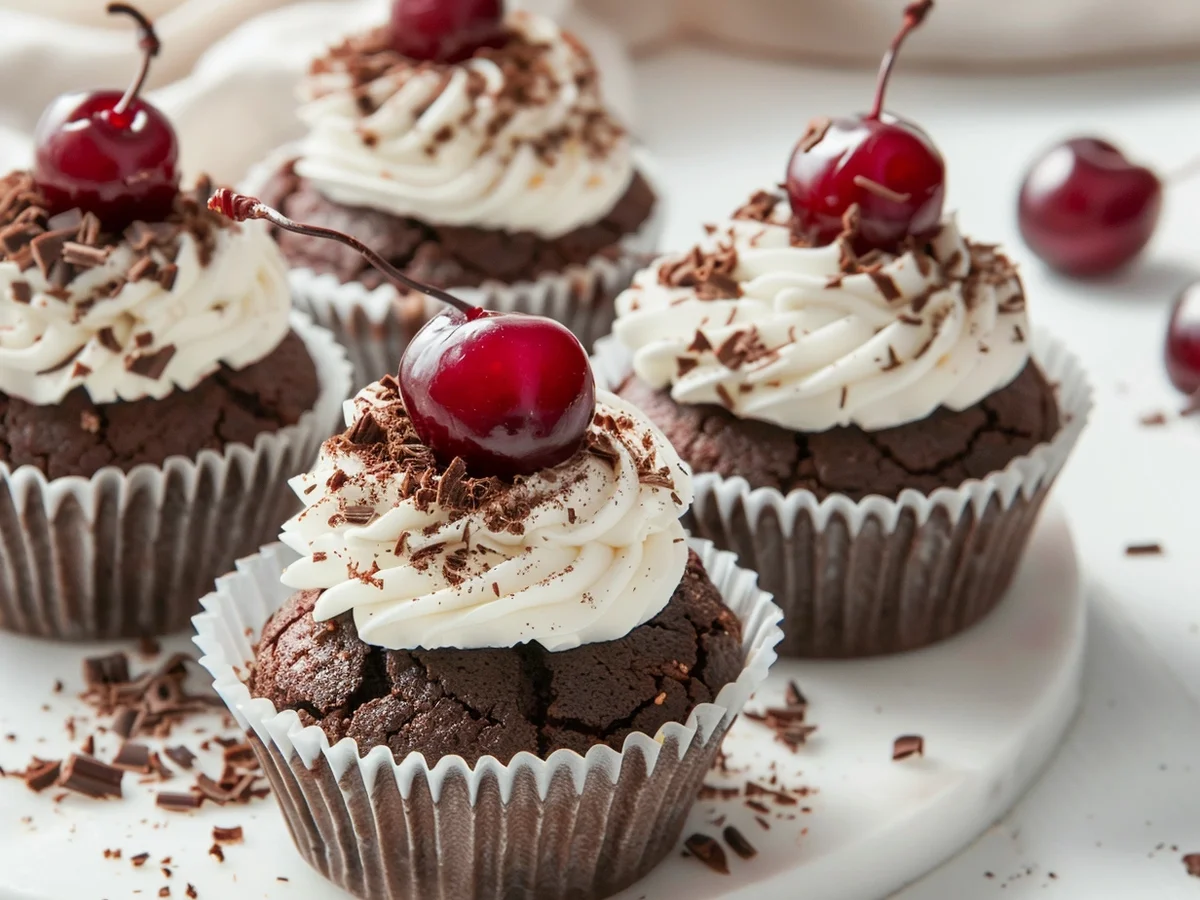 Schwarzwälder Muffins - Rezept - Bild Nr. 4