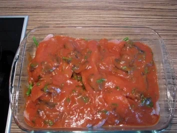 Rezept: "HAUPTGERICHT" Hähnchenauflauf Bild Nr. 3 "HAUPTGERICHT" Hähnchenauflauf - Rezept - Bild Nr. 3