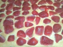 Erdbeerblechkuchen - Rezept