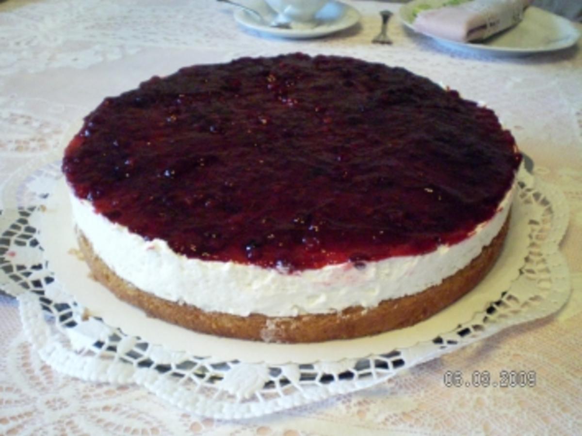 Preiselbeer- Schmandtorte - Rezept mit Bild - kochbar.de