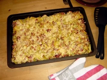 Kartoffel-Lauch-Auflauf - Rezept