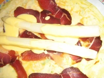 Spargel - Kräuterpfannkuchen-Röllchen - Rezept - Bild Nr. 4