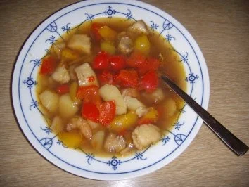 Paprika-Fisch-Eintopf - Rezept