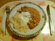 Chicken Curry mit Kichererbsen, roten Linsen und Kokosmilch - Rezept