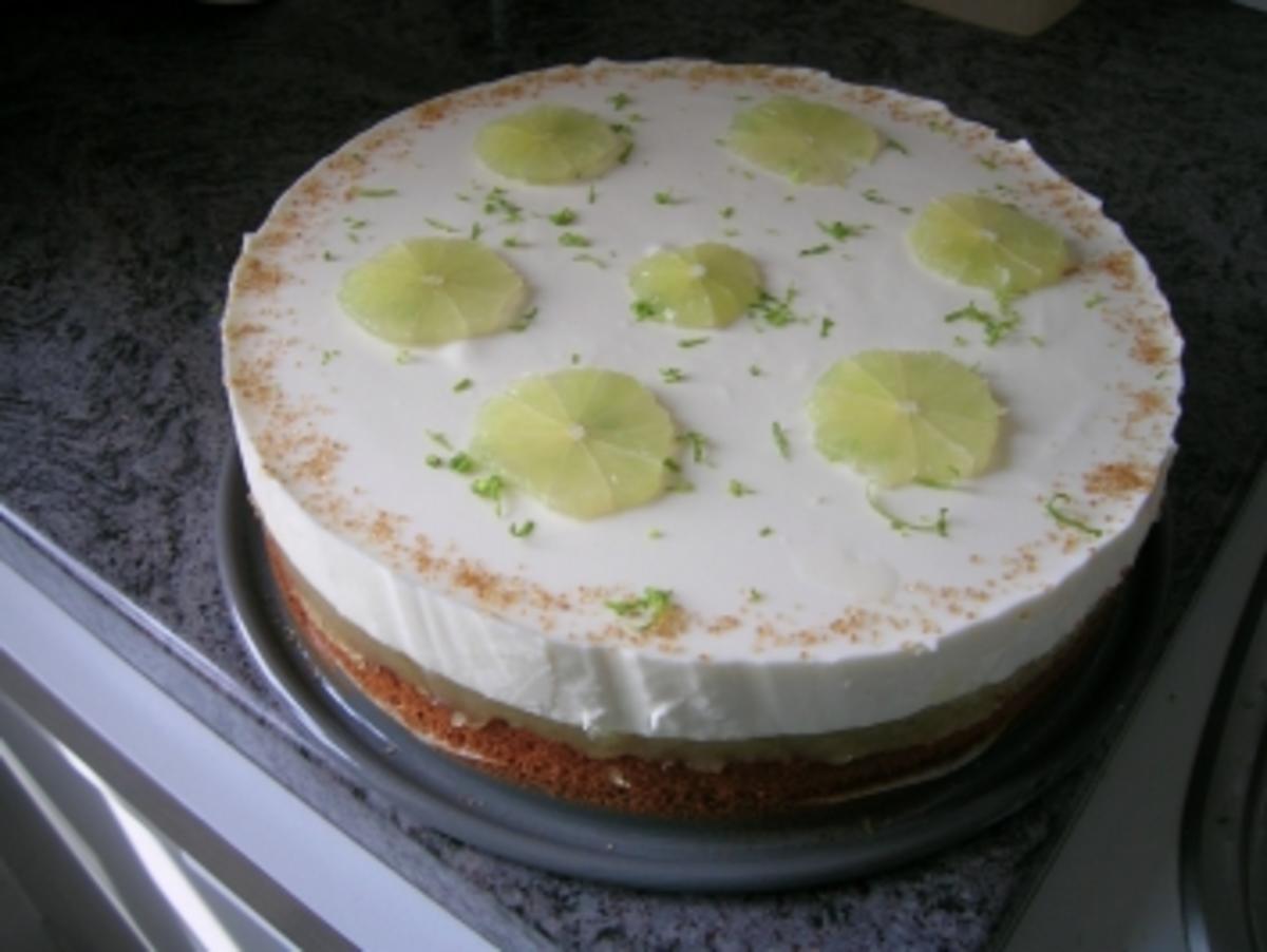 Bilder für Caipirinha-Torte alkoholfrei - Rezept