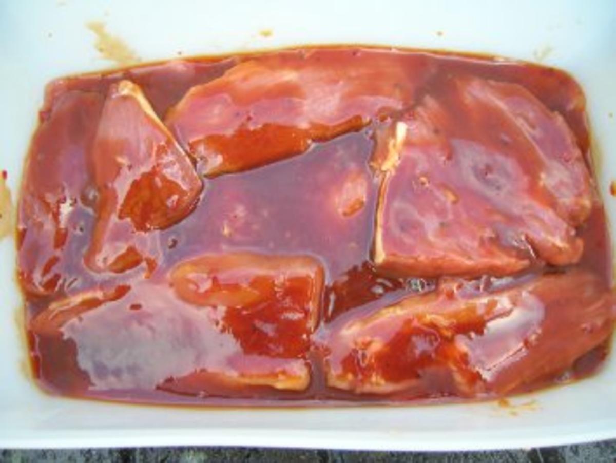 Filets mit Chili-Ketchup - Rezept - Bild Nr. 2