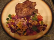 Farbenfroher Salatteller mit Shrimps - Rezept