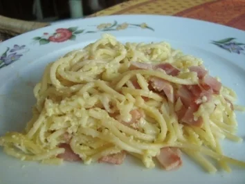 *Nudelgerichte - Kächele-Spaghetti - Rezept