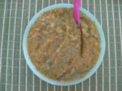 Rezept: Babynahrung: Karotte-Zucchini-Kartoffel-Fleisch-Brei ab dem 7. Monat Babynahrung: Karotte-Zucchini-Kartoffel-Fleisch-Brei ab dem 7. Monat - Rezept