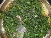 Spinat in brauner Butter - Rezept