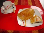 Rezept: Schokonusstaschen Schokonusstaschen - Rezept