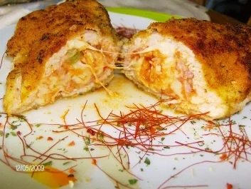 Teufels Cordon Bleu - scharfes Schmetterlingsschnitzel - Rezept - Bild Nr. 6