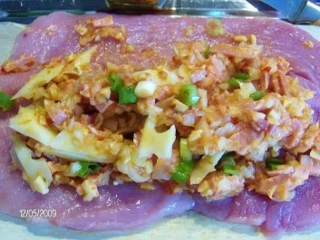 Teufels Cordon Bleu - scharfes Schmetterlingsschnitzel - Rezept - Bild Nr. 2