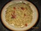 "Grüne" Spaghetti mit Parmaschinken - Rezept