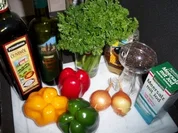 Paprika Zwiebel Salat - Rezept