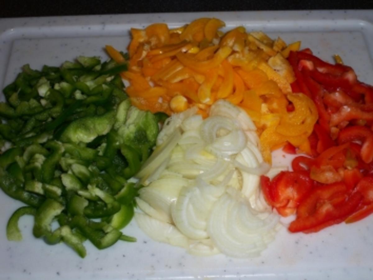 Paprika Zwiebel Salat - Rezept - Bild Nr. 3