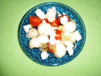 Tomaten-Melonen -Salat - Rezept