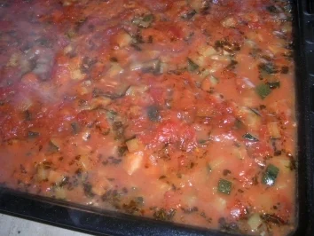 Rezept: Rotbarschfilets in Gemüsesauce Bild Nr. 2 Rotbarschfilets in Gemüsesauce - Rezept - Bild Nr. 2