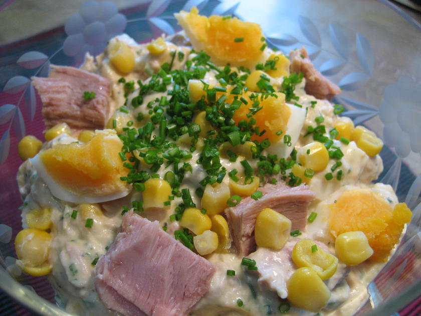 Thunfischsalat mit Ei ... - Rezept mit Bild - kochbar.de