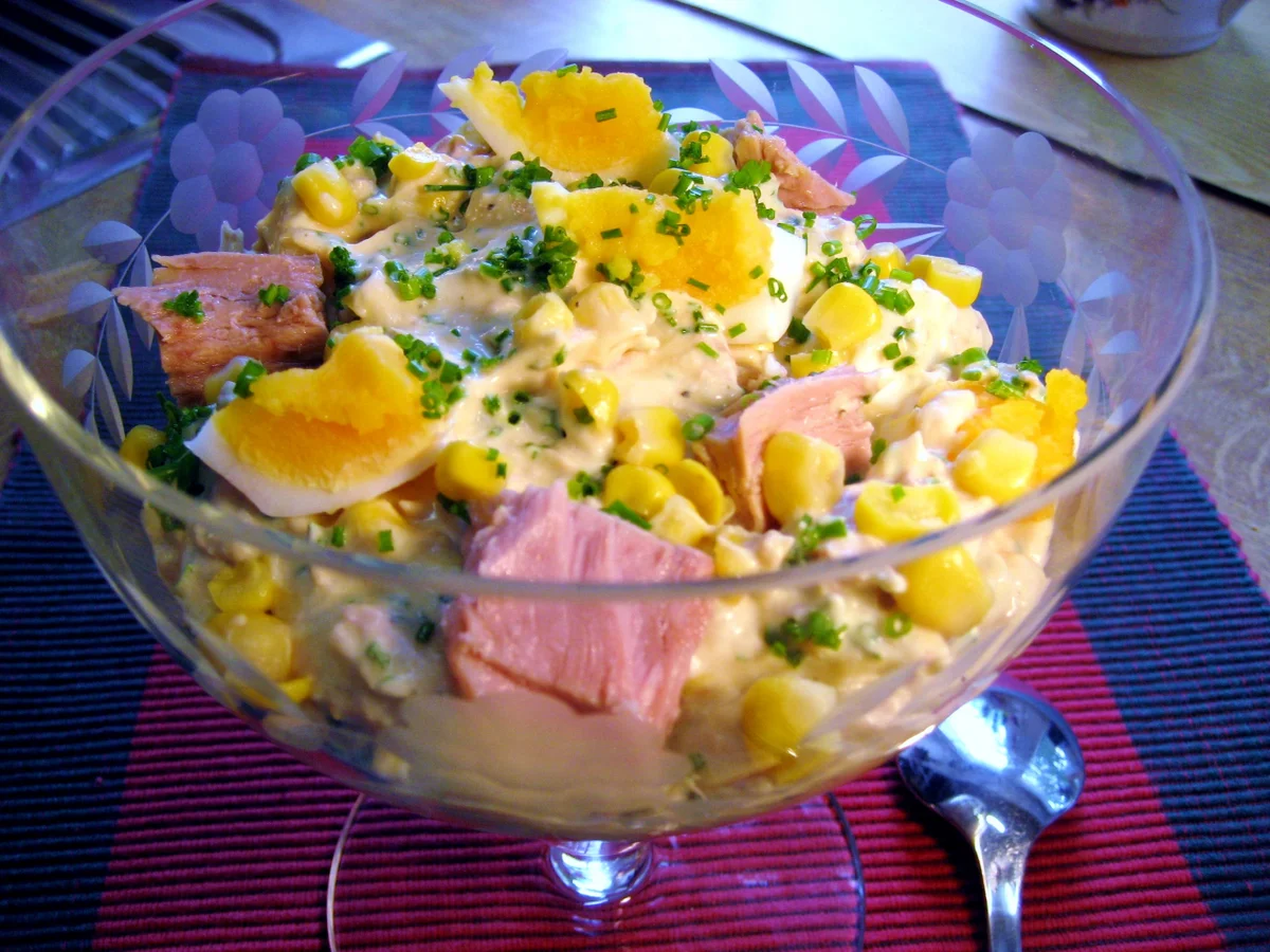 Thunfischsalat mit Ei ... - Rezept - Bild Nr. 3