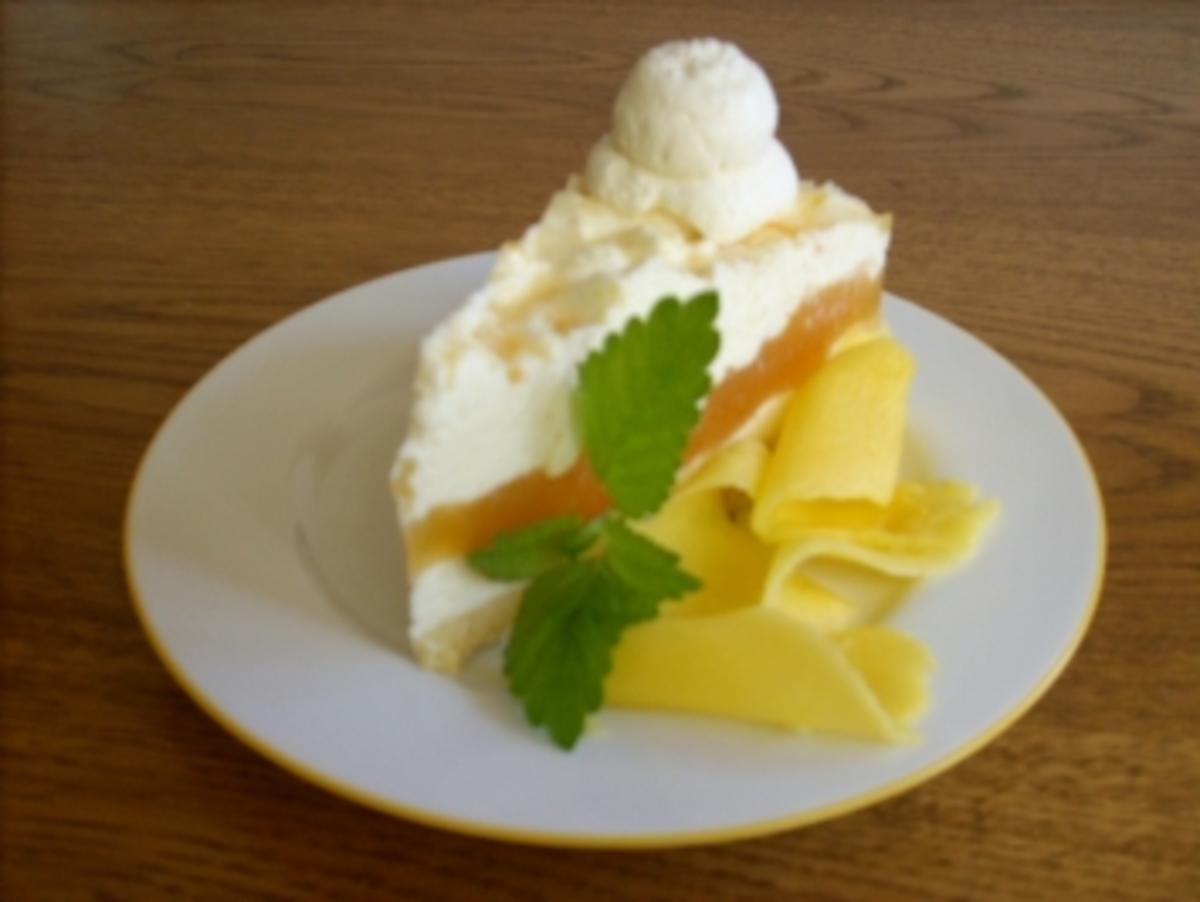 Marmorierte Mango-Joghurt-Torte - Rezept - Bild Nr. 5