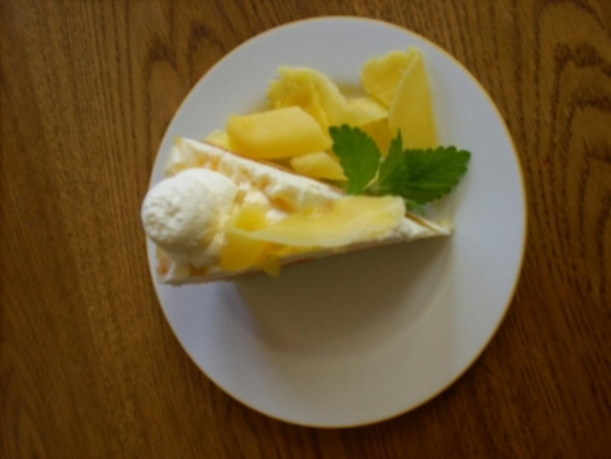 Marmorierte Mango-Joghurt-Torte - Rezept - Bild Nr. 6