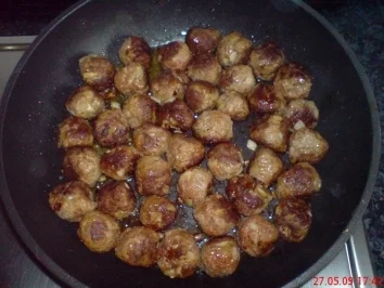 Gefülltes Hack-Kräuter-Omelett - Rezept - Bild Nr. 3