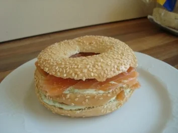 Rezept: Abendbrot - Deli - Bagel Abendbrot - Deli - Bagel - Rezept