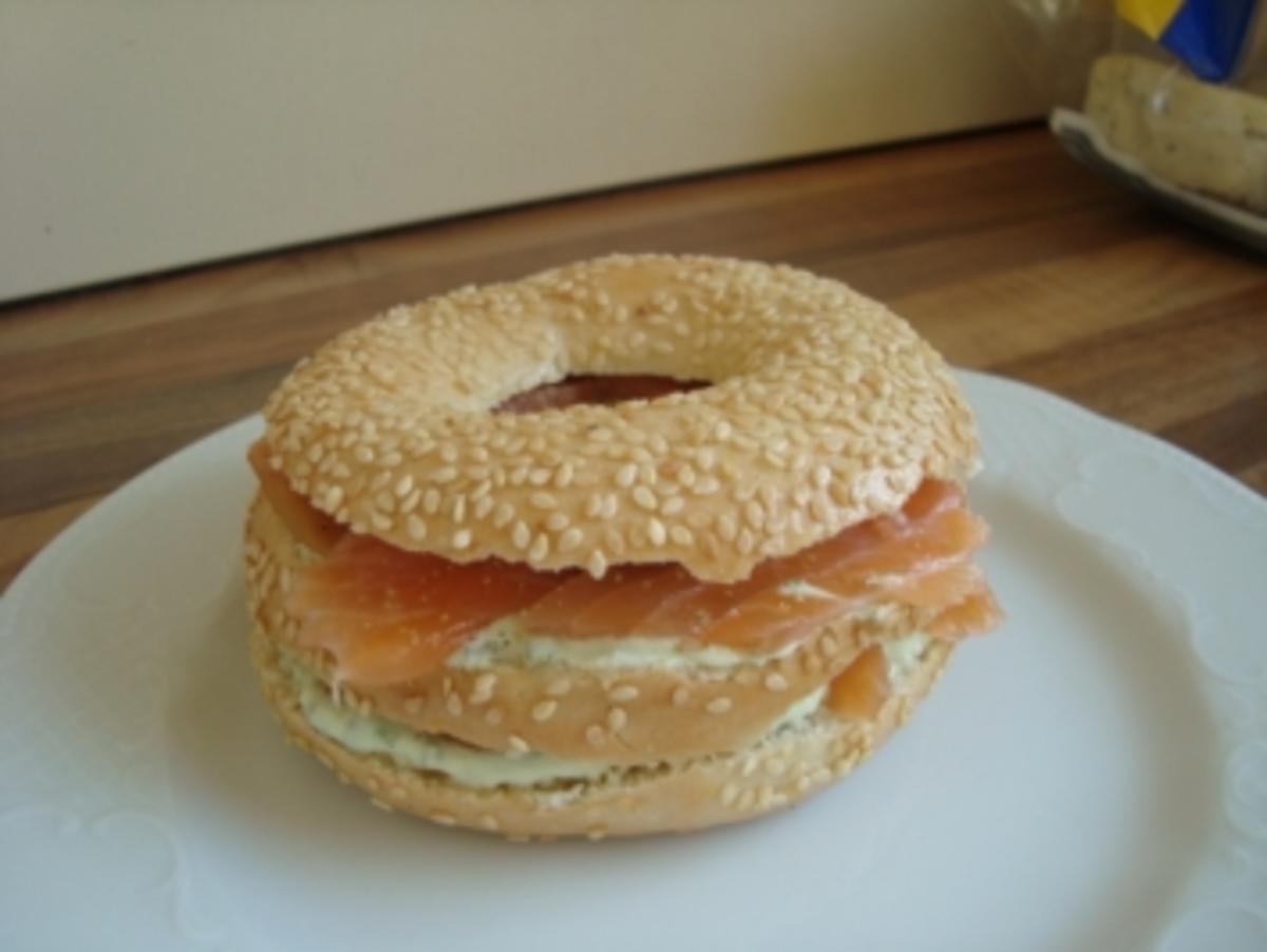 Bilder für Abendbrot - Deli - Bagel - Rezept