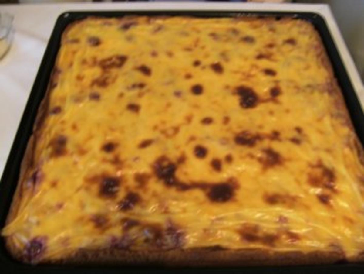 Blechkuchen Kirschkuchen Mit Pudding Rezept Kochbar De