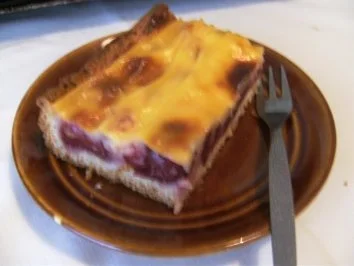 BLECHKUCHEN - Kirschkuchen mit Pudding - Rezept - Bild Nr. 3