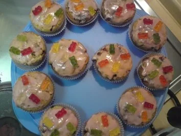 Yogurette Muffins - Rezept