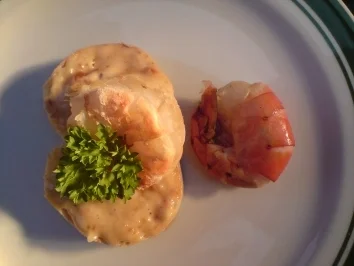 Scampi-Häppchen - Rezept