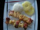 Putenspieße mit Ananas - Rezept