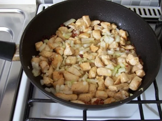 Rezept: Scharfes Hähnchenragout Bild Nr. 2 Scharfes Hähnchenragout - Rezept - Bild Nr. 2