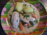 Fisch auf Gemüsebett - Rezept