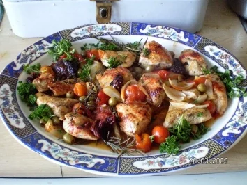 Rezept: Hähnchenbrust italienisch Hähnchenbrust italienisch - Rezept