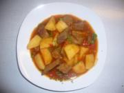 Kikis Kartoffel-Paprika-Rindergulasch - Rezept