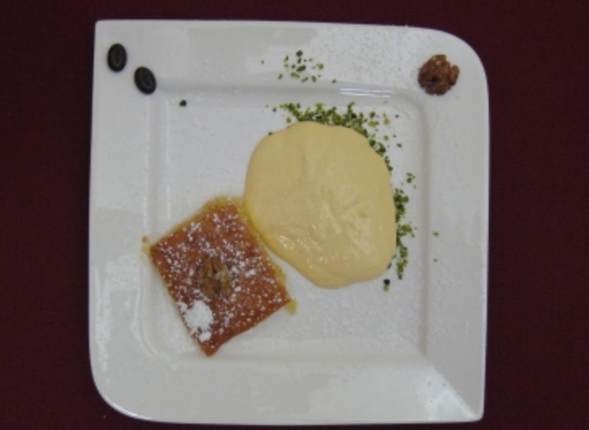 Revani mit Mangocreme - Rezept mit Bild - kochbar.de
