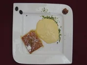 Rezept: Revani mit Mangocreme Revani mit Mangocreme - Rezept