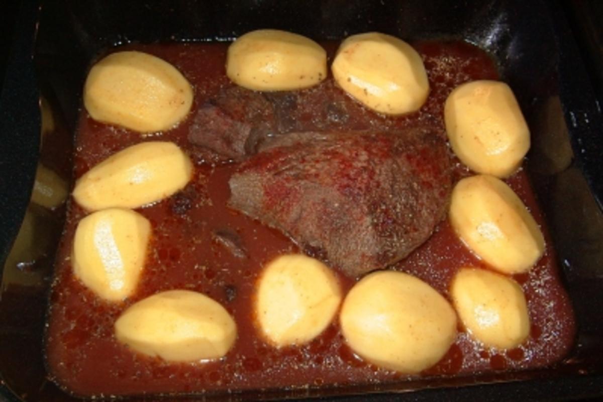 Rinderbraten mit Kartoffeln - Rezept - Bild Nr. 3