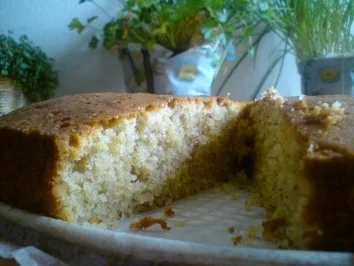 Mandel-Grieß-Torte - Rezept