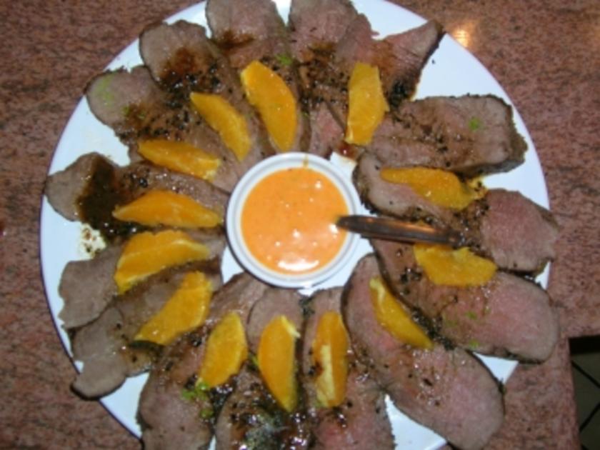 Brasilianisches Roastbeef mit Chili Mayonaise - Rezept - kochbar.de