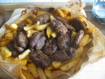 Patatesli Köfte  -  Kartoffel und Frikadelle im Backofen - Rezept - Bild Nr. 3