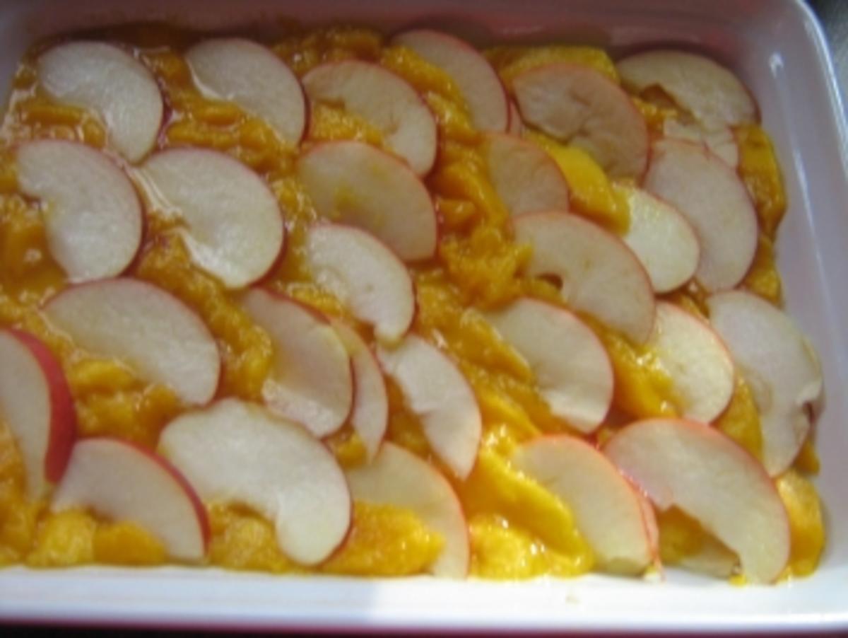Apfel-Mango-Carpaccio mit Garnelen - Rezept - Bild Nr. 3