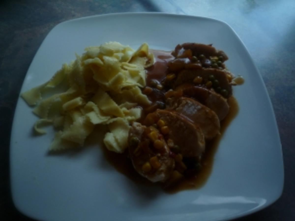 Hähnchenbrust mit Honigkruste - einfach - 250 kcal/100g